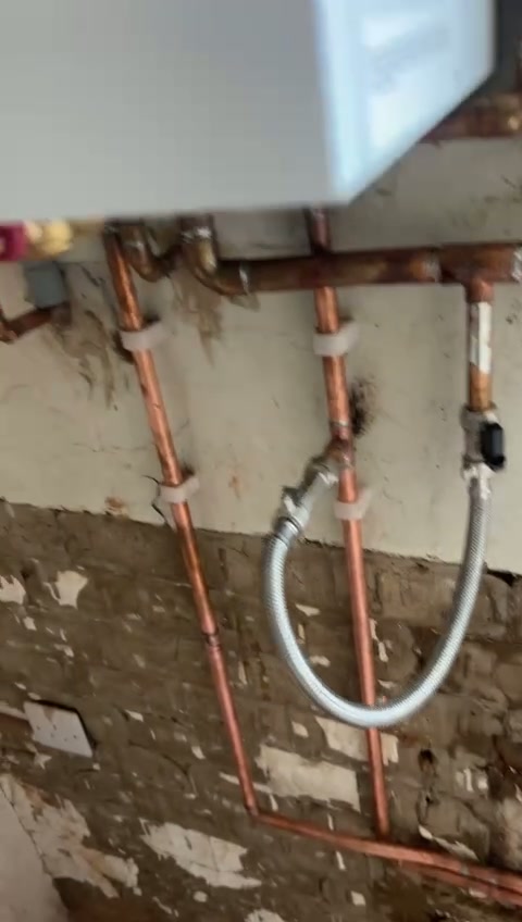 Heating and pipework installation