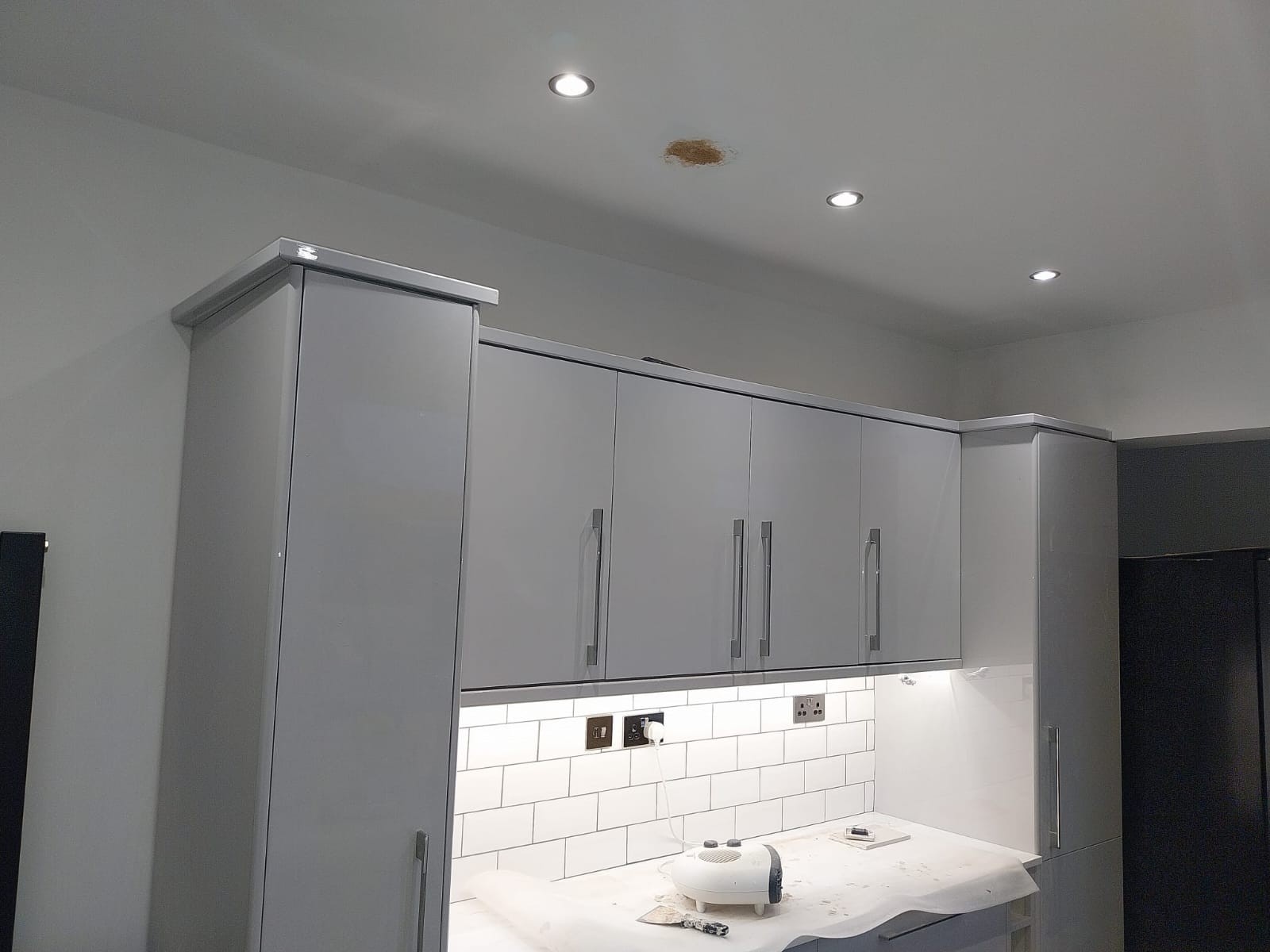 Kitchen renovations photograph, after stage