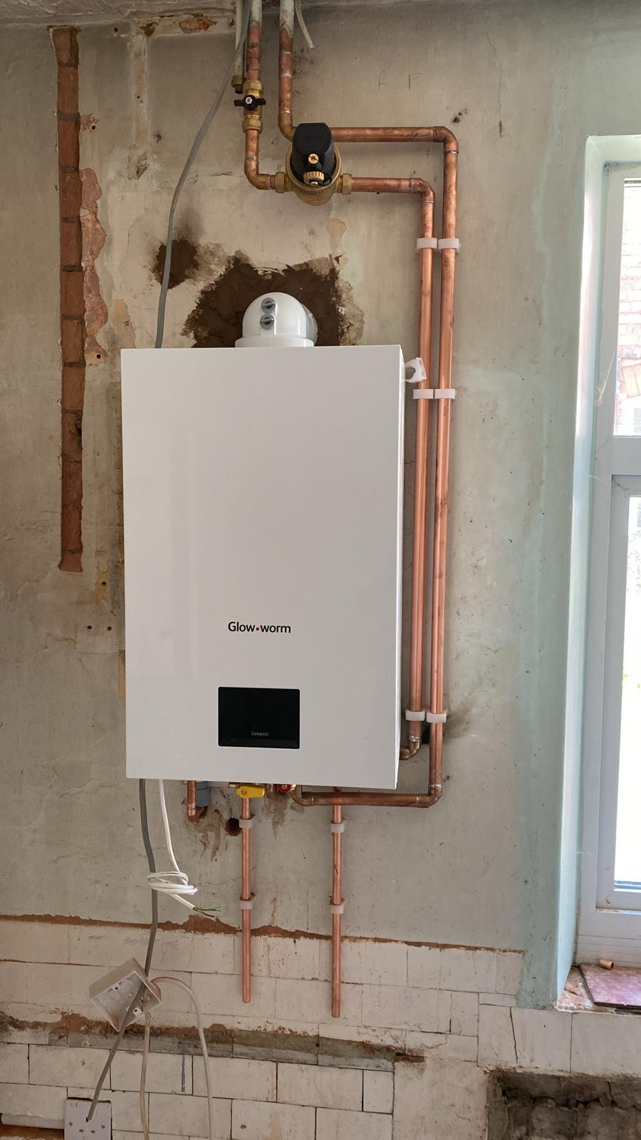 Plumbing and heating photograph, stage unconfirmed