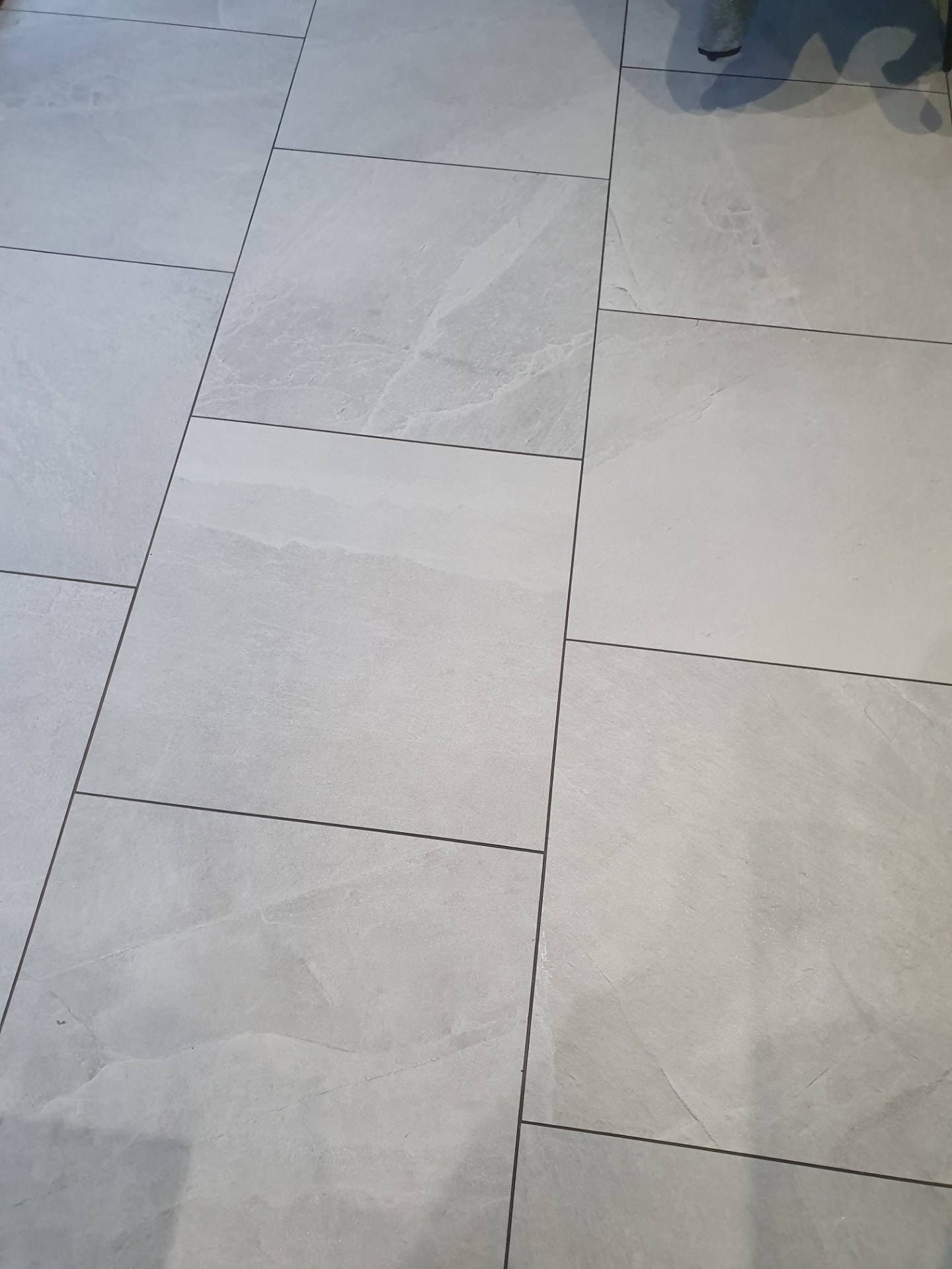 Newly fitted flooring