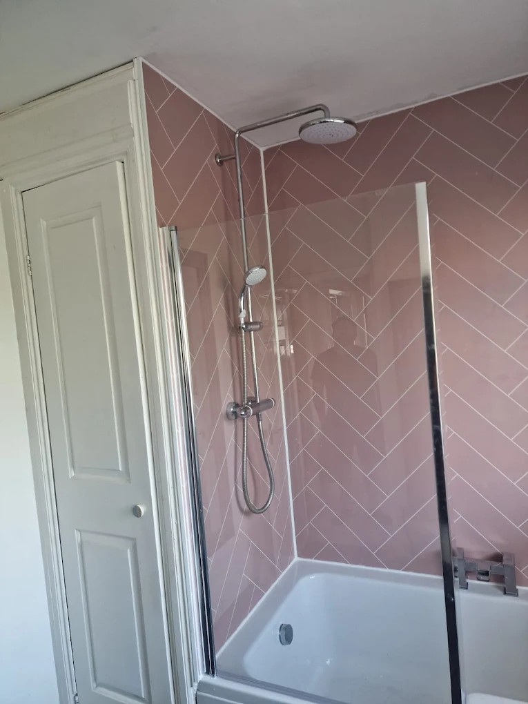 Bathroom renovations photograph, after stage